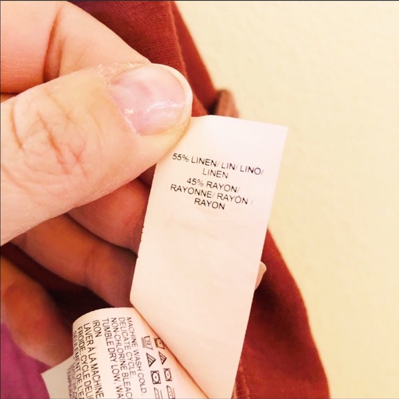 Lucky Brand Linen Jacket Size Large - Picture 6 of 7